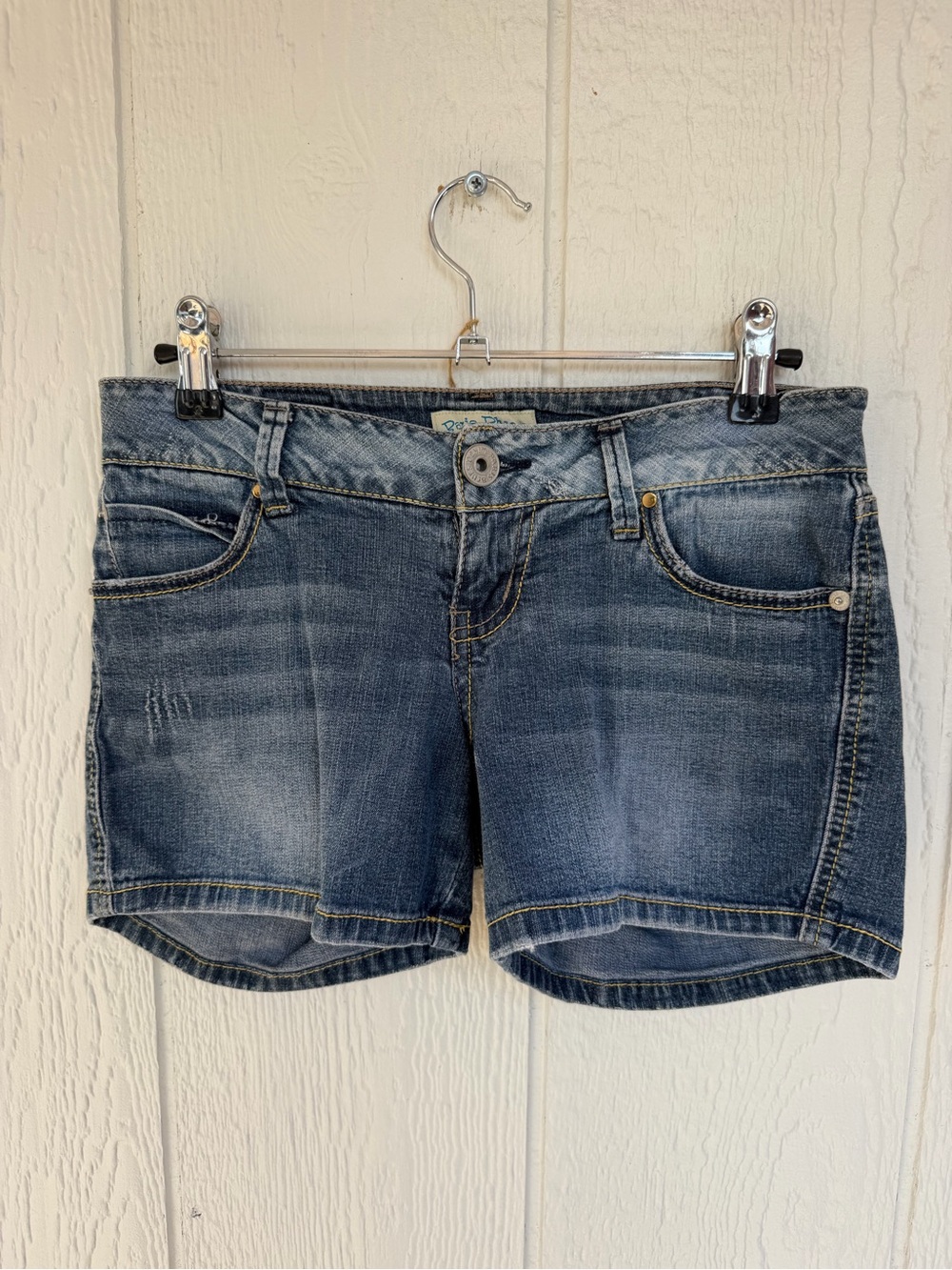 Paris Blues Women’s Washed Blue Denim Shorts